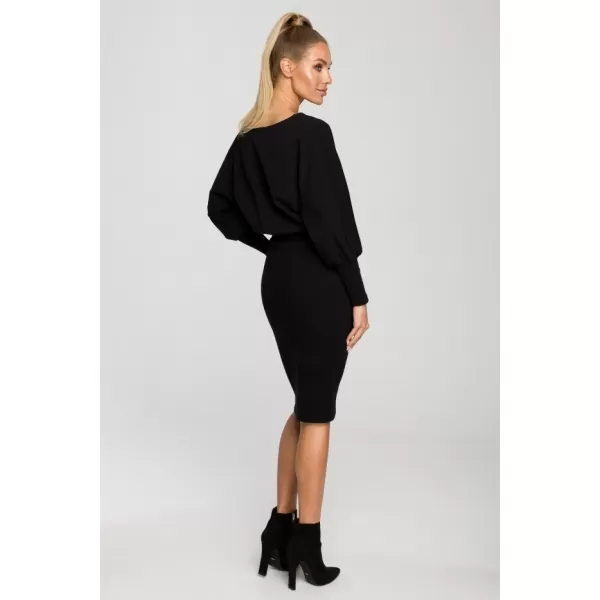  Dámské šaty MOE M690 BLACK 