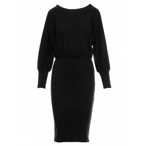  Dámské šaty MOE M690 BLACK 