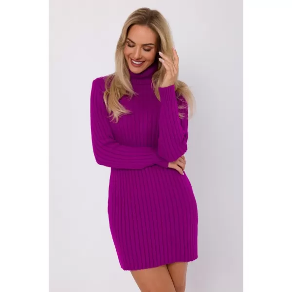  Dámské šaty MOE M770 PURPLE 