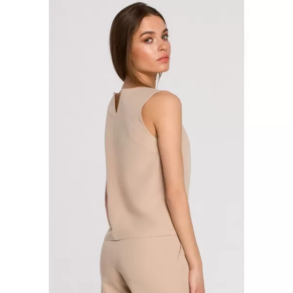  Dámská halenka STYLOVE S257 BEIGE 