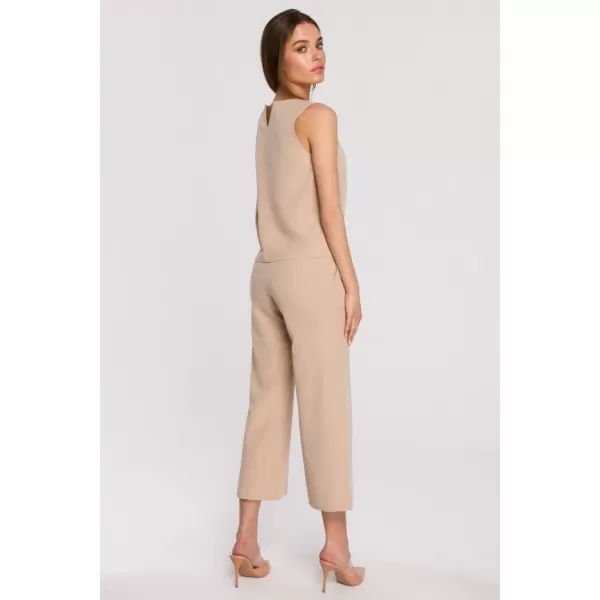  Dámská halenka STYLOVE S257 BEIGE 