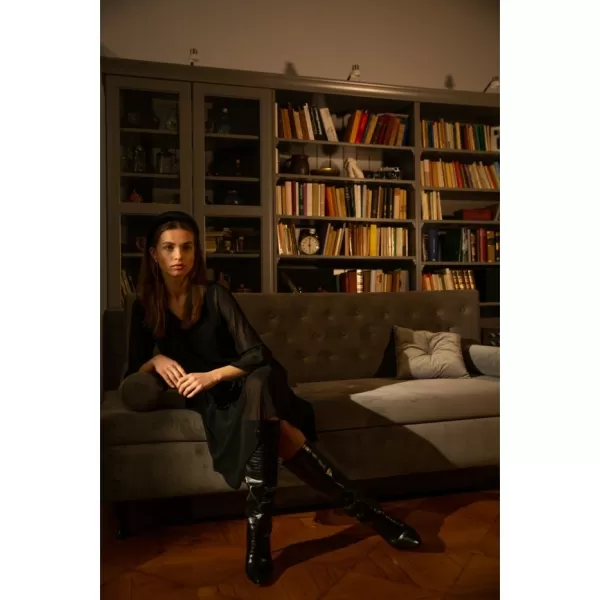  Dámské šaty STYLOVE S236 BLACK 