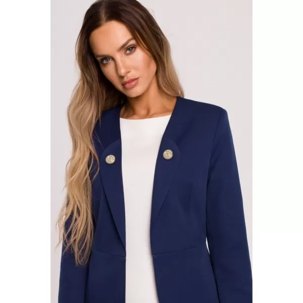  Dámské sako MOE M665 NAVY BLUE 