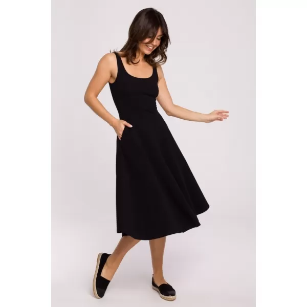  Dámské šaty BEWEAR B218 BLACK 