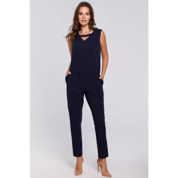  Dámský overal MAKOVER K009 NAVY BLUE 