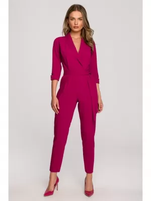 Dámský overal STYLOVE S316 PLUM