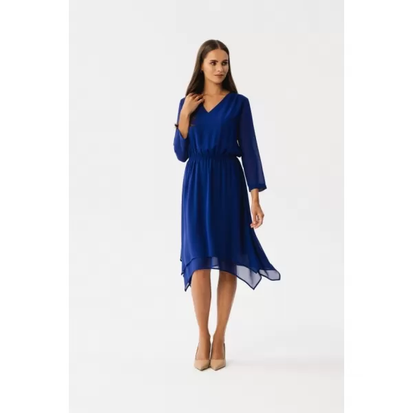  Dámské šaty STYLOVE S354 ROYAL BLUE 