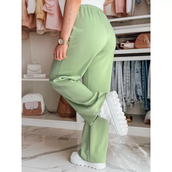  Dámské kalhoty DSTREET DRESSANIK ZELENÁ 