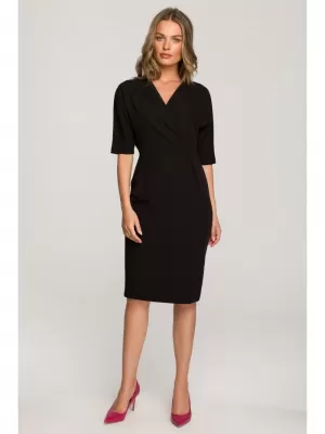 Dámské šaty STYLOVE S313 BLACK