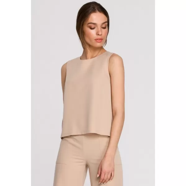  Dámská halenka STYLOVE S257 BEIGE 