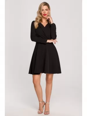 Dámské šaty MAKOVER K138 BLACK