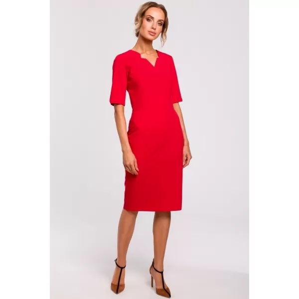  Dámské šaty MOE M455 RED 
