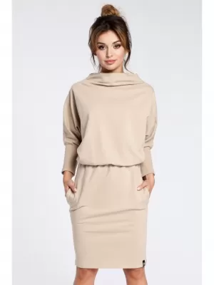 Dámské šaty BEWEAR B032 BEIGE