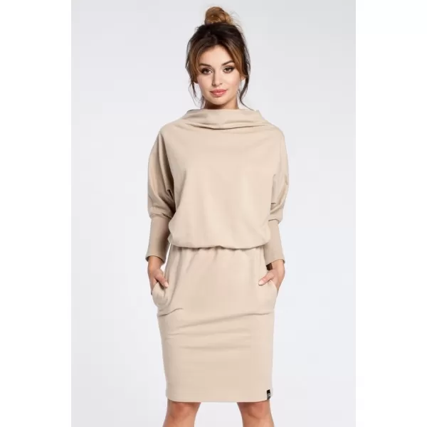  Dámské šaty BEWEAR B032 BEIGE 