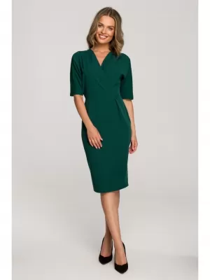 Dámské šaty STYLOVE S313 GREEN