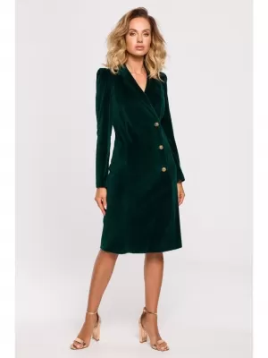Dámské šaty MOE M641 GREEN