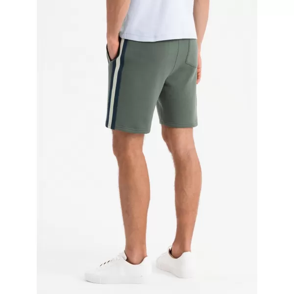  Pánské kraťasy OMBRE OM-SRSK-0156 OLIVE 