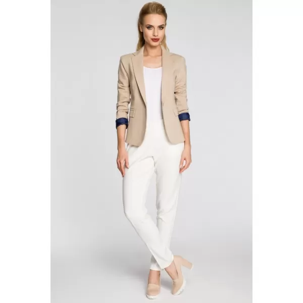  Dámské sako MOE M243 BEIGE 