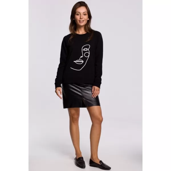  Dámská mikina BEWEAR B167 BLACK 