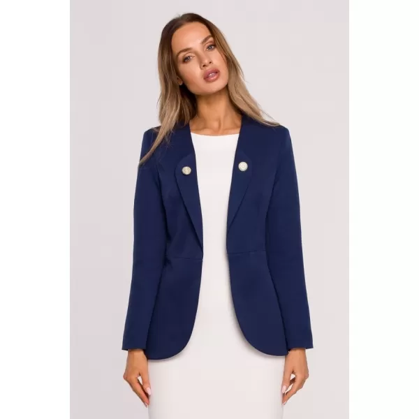  Dámské sako MOE M665 NAVY BLUE 