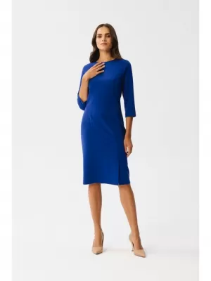 Dámské šaty STYLOVE S350 ROYAL BLUE