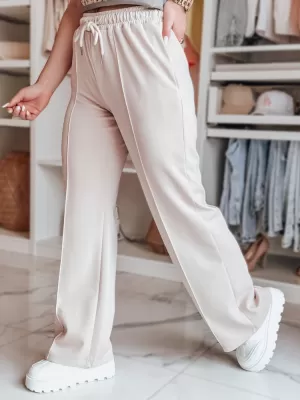 Dámské tepláky DSTREET DRESSANIK BÉŽOVÁ