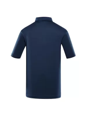 Pánské triko s límečkem ALPINE PRO COOWEL 2 MODRÁ