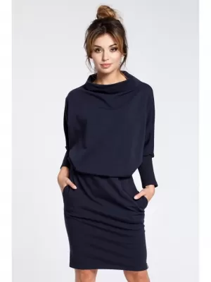 Dámské šaty BEWEAR B032 NAVY BLUE