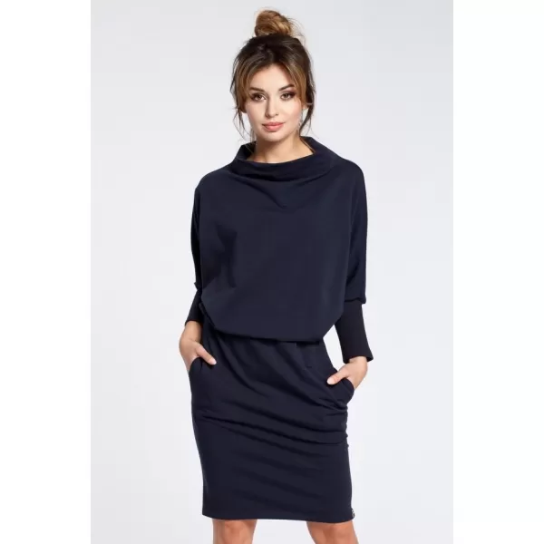  Dámské šaty BEWEAR B032 NAVY BLUE 