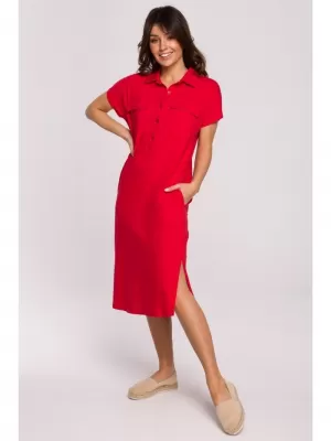 Dámské šaty BEWEAR B222 RED