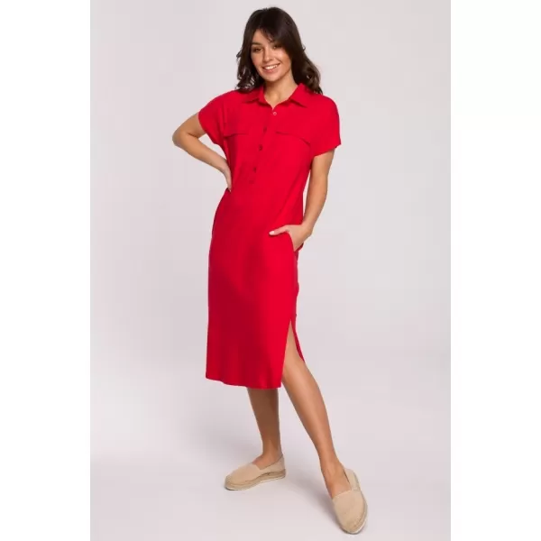  Dámské šaty BEWEAR B222 RED 