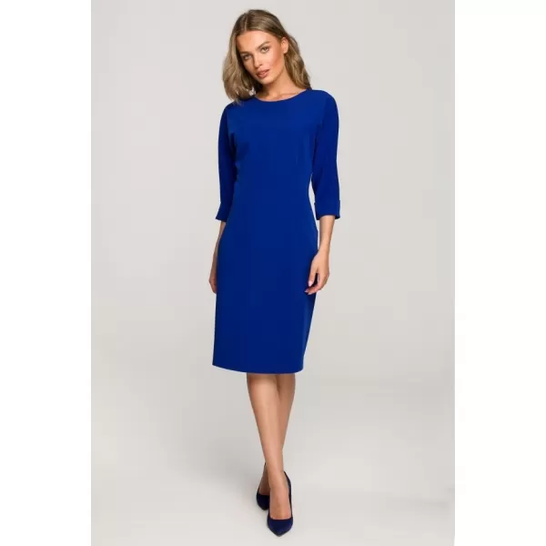  Dámské šaty STYLOVE S324 ROYAL BLUE 