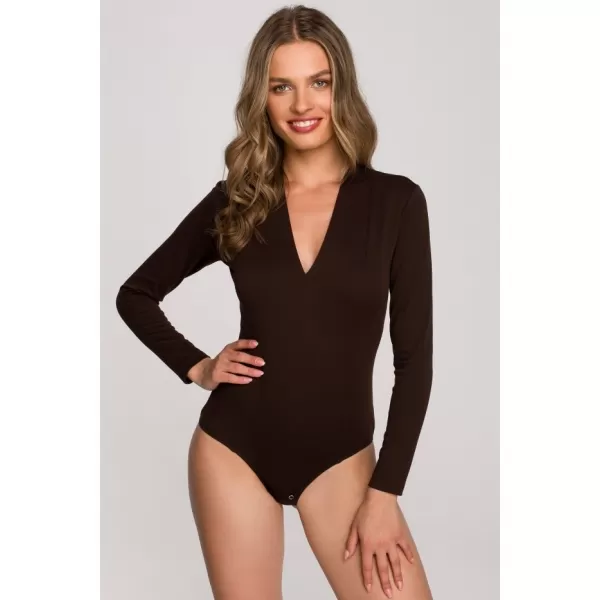  Dámské body STYLOVE S327 BROWN 