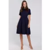 Dámské šaty MAKOVER K028 DEEP BLUE