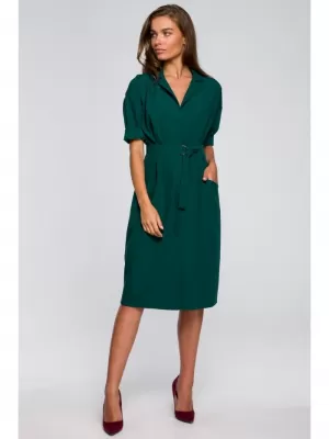 Dámské šaty STYLOVE S230 GREEN