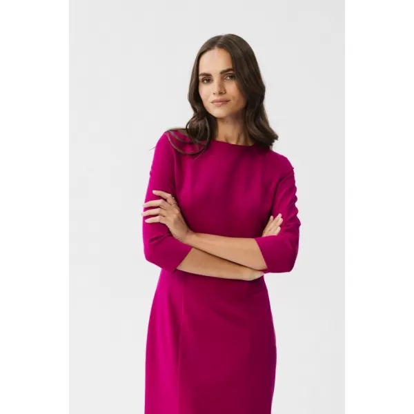  Dámské šaty STYLOVE S350 PLUM 