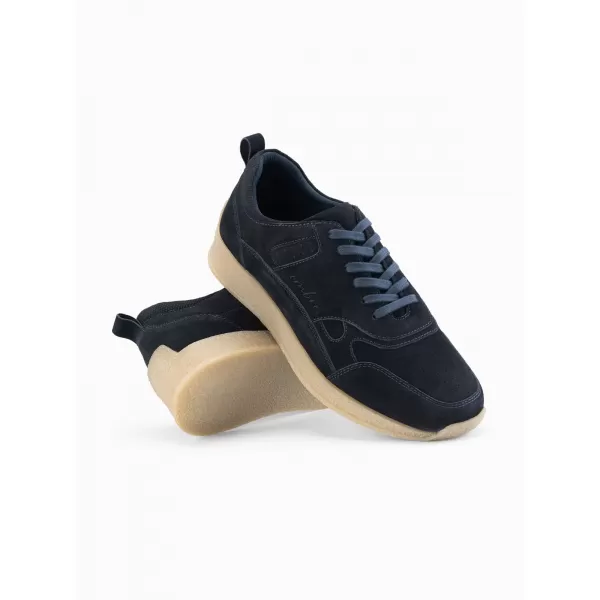 Pánské boty OMBRE OM-FOSL-0205 NAVY BLUE 