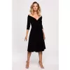 Dámské šaty MOE M645 BLACK