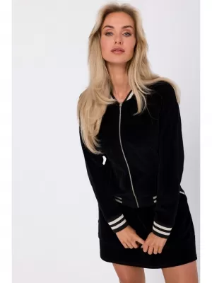 Dámská mikina MOE M766 BLACK