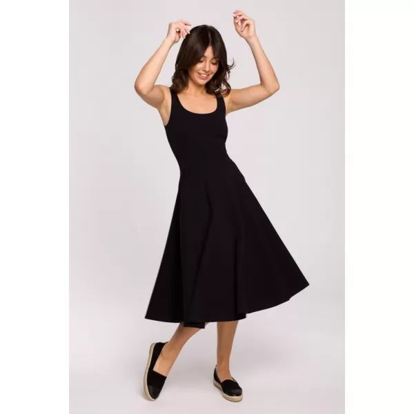  Dámské šaty BEWEAR B218 BLACK 