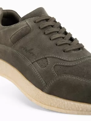 Pánské boty OMBRE OM-FOSL-0205 OLIVE