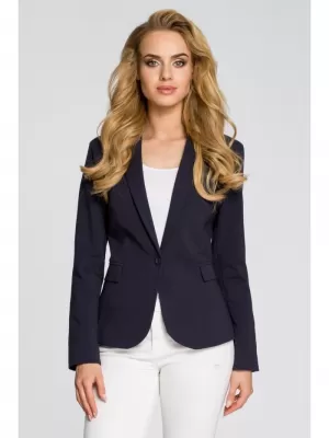 Dámské sako MOE M243 NAVY BLUE