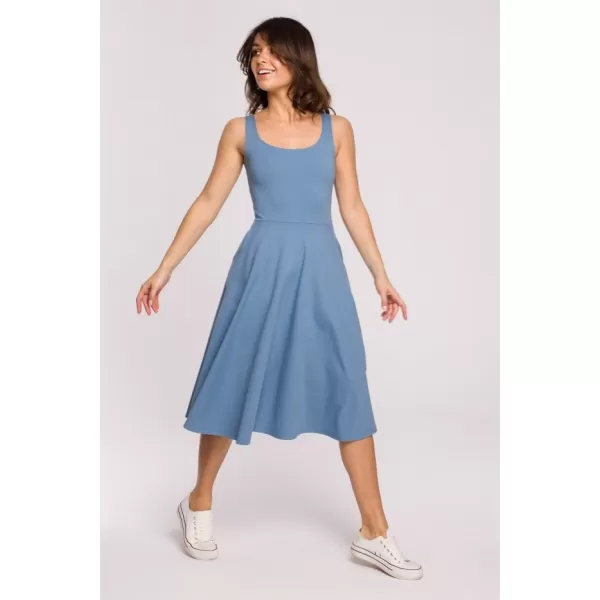  Dámské šaty BEWEAR B218 BLUE 