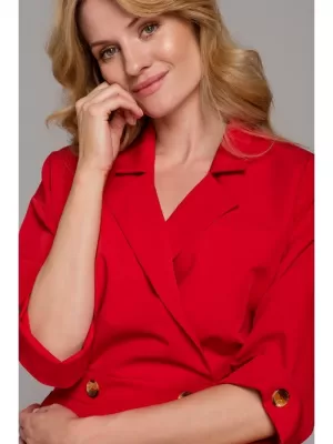 Dámské šaty MAKOVER K086 RED