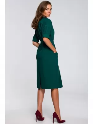 Dámské šaty STYLOVE S230 GREEN