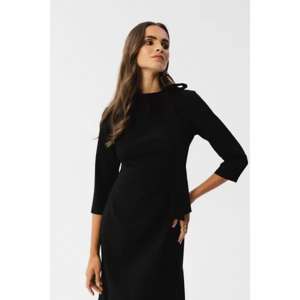  Dámské šaty STYLOVE S346 BLACK 