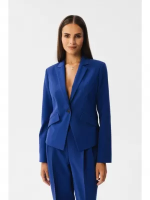 Dámské sako STYLOVE S353 ROYAL BLUE