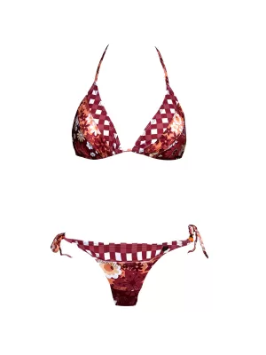 Dámské plavky RAS T13323 RED