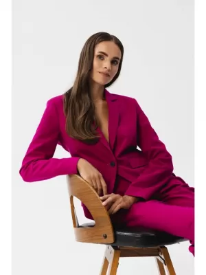 Dámské sako STYLOVE S353 PLUM