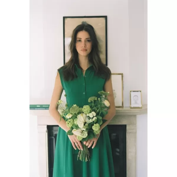  Dámské šaty BEWEAR B261 GREEN 